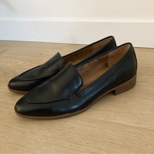 Aerosoles Black East Side Slip-on Leather Loafer - Sise 11 (New without box)